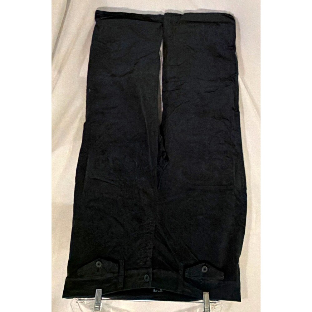 J.Crew Women's Black Stretch Corduroy Pants Size 35 Utility Pocket Style
